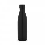 BUFFON. Garrafa em a&ccedil;o inox de parede dupla t&eacute;rmica, isolada a v&aacute;cuo (500 mL) - Preto