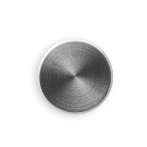 BUFFON. Garrafa em a&ccedil;o inox de parede dupla t&eacute;rmica, isolada a v&aacute;cuo (500 mL) - Cromado satinado