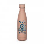 BUFFON. Garrafa em a&ccedil;o inox de parede dupla t&eacute;rmica, isolada a v&aacute;cuo (500 mL) - Champanhe