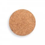 SPICE 380. Frasco em vidro borosilicato com tampa de corti&ccedil;a 380 mL - Natural