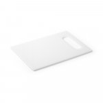 RAVIOLI. Kit churrasco em estojo em 210D com pe&ccedil;as em a&ccedil;o inox e PP - Branco