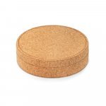 MORETO. Conjunto para vinho com 4 pe&ccedil;as em bambu, inox e ABS - Natural