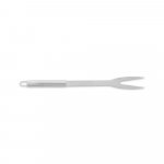 DURAND. Kit churrasco em estojo de 210D com 2 utens&iacute;lios em a&ccedil;o inox