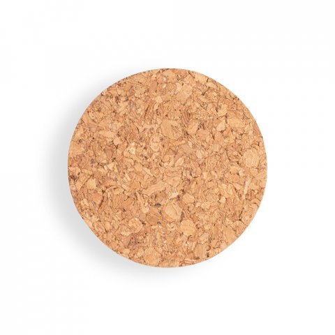 JASMIN 1000. Garrafa em vidro borosilicato com tampa em corti&ccedil;a 1 L - Natural