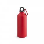 COLLINA. Squeeze em alum&iacute;nio com acabamento mate (540 mL) - Vermelho