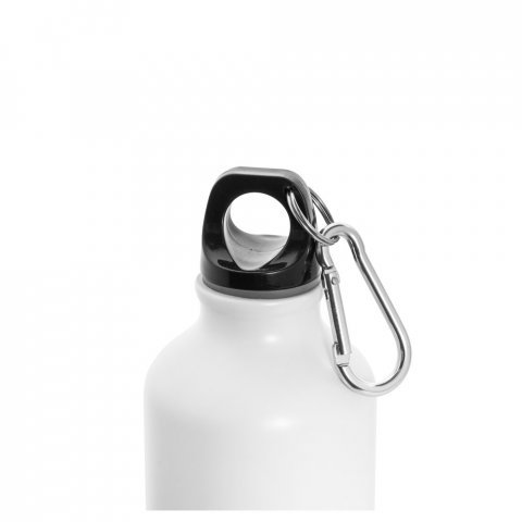 COLLINA. Squeeze em alum&iacute;nio com acabamento mate (540 mL) - Branco