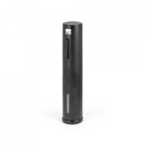 MERLOT. Saca-rolhas el&eacute;trico em ABS com pilhas inclusas - Preto