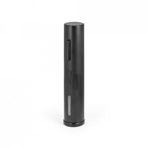 MERLOT. Saca-rolhas el&eacute;trico em ABS com pilhas inclusas - Preto