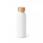 QUETA. Squeeze em alum&iacute;nio com acabamento mate (550 mL) - Branco