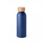 QUETA. Squeeze em alum&iacute;nio com acabamento mate (550 mL) - Azul marinho