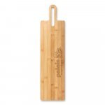 CARAWAY LONG. T&aacute;bua de servir aperitivos em bambu com pega - Natural