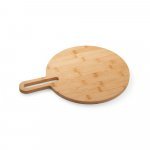 CARAWAY ROUND. T&aacute;bua de servir aperitivos em bambu com pega - Natural