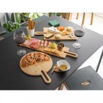CARAWAY. T&aacute;bua de servir aperitivos em bambu com pega