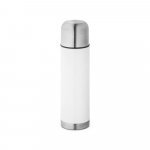 HENDERSON. Squeeze t&eacute;rmico em a&ccedil;o inox 500 mL - Branco
