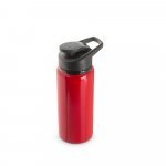 SHAWN. Squeeze esportiva em alum&iacute;nio 100% reciclado com parede simples (660 mL) - Vermelho