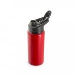 SHAWN. Squeeze esportiva em alum&iacute;nio 100% reciclado com parede simples (660 mL) - Vermelho