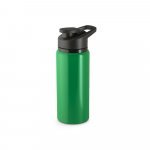 SHAWN. Squeeze esportiva em alum&iacute;nio 100% reciclado com parede simples (660 mL) - Verde