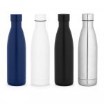 RE-BUFFON L. Garrafa em a&ccedil;o inox 90% reciclado de parede dupla t&eacute;rmica, isolada a v&aacute;cuo com acabamento mate (810 mL)