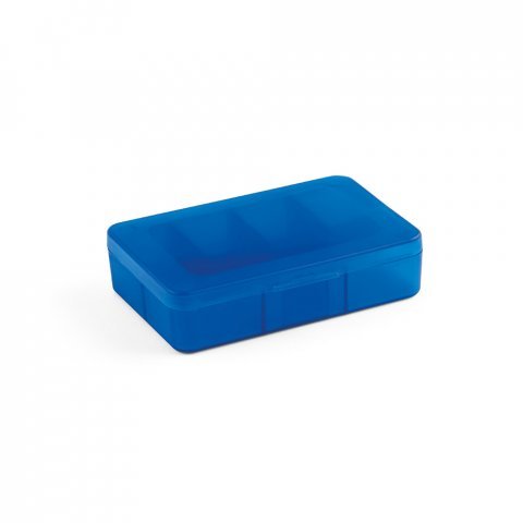 JIMMY. Porta comprimidos com 7 divis&oacute;rias - Azul