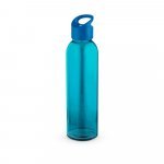PORTIS GLASS. Garrafa em vidro com tampa em PP (500 mL) - Azul royal