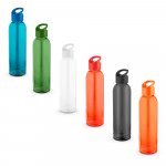 PORTIS GLASS. Garrafa em vidro com tampa em PP (500 mL)