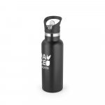 NORTON. Garrafa em a&ccedil;o inox de parede dupla t&eacute;rmica, isolada a v&aacute;cuo (570 mL) - Preto