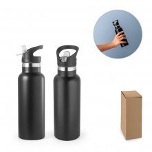 NORTON. Garrafa em a&ccedil;o inox de parede dupla t&eacute;rmica, isolada a v&aacute;cuo (570 mL)