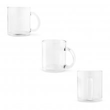 CARMO. Caneca em vidro para sublima&ccedil;&atilde;o (350 mL)