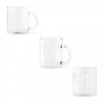 CARMO. Caneca em vidro para sublima&ccedil;&atilde;o (350 mL)