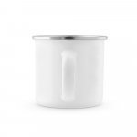 GOTZE SUB. Caneca em esmalte&nbsp;para sublima&ccedil;&atilde;o (350 mL) - Branco
