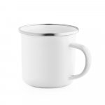 GOTZE SUB. Caneca em esmalte&nbsp;para sublima&ccedil;&atilde;o (350 mL) - Branco