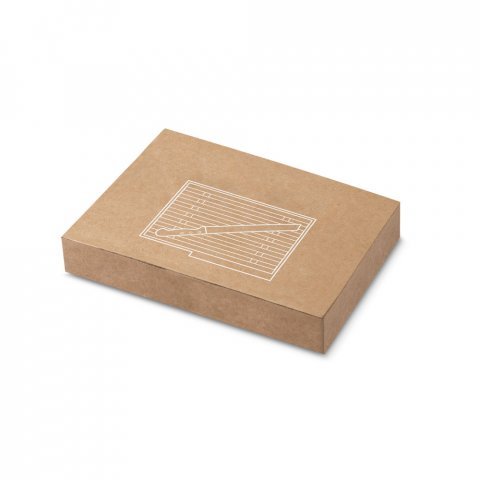 PASSARD. T&aacute;bua para p&atilde;o em bambu com faca em a&ccedil;o inox