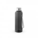 ENDERS. Squeeze em PET 100% reciclado com pega em corda (580 mL) - Preto