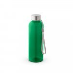 ENDERS. Squeeze em PET 100% reciclado com pega em corda (580 mL) - Verde
