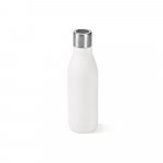 CHILWELL. Garrafa em a&ccedil;o inox 90% reciclado de parede dupla t&eacute;rmica com sistema de auto-sanitiza&ccedil;&atilde;o UV (500 mL) - Branco