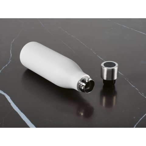CHILWELL. Garrafa em a&ccedil;o inox 90% reciclado de parede dupla t&eacute;rmica com sistema de auto-sanitiza&ccedil;&atilde;o UV (500 mL)