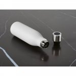CHILWELL. Garrafa em a&ccedil;o inox 90% reciclado de parede dupla t&eacute;rmica com sistema de auto-sanitiza&ccedil;&atilde;o UV (500 mL)