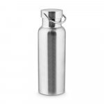 DUPLANTIS. Garrafa em a&ccedil;o inox 36% reciclado com isolamento a v&aacute;cuo (810 mL) - Cromado satinado