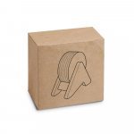 PLYCORK. Porta copos em madeira com 6 bases para copos em corti&ccedil;a