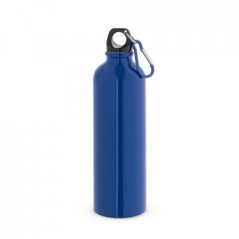 KARSTEN L. Squeeze esportiva em a&ccedil;o inox de parede simples (790 mL) - Azul