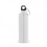 KARSTEN L. Squeeze esportiva em a&ccedil;o inox de parede simples (790 mL) - Branco