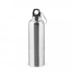 KARSTEN L. Squeeze esportiva em a&ccedil;o inox de parede simples (790 mL) - Cromado satinado