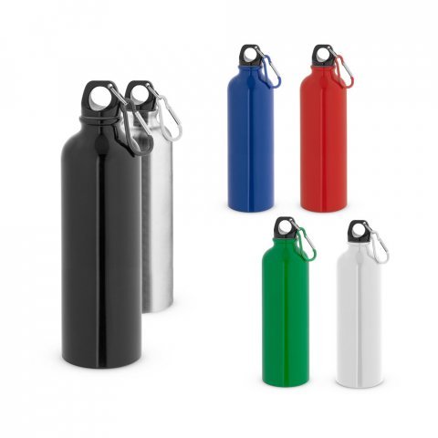 KARSTEN L. Squeeze esportiva em a&ccedil;o inox de parede simples (790 mL)