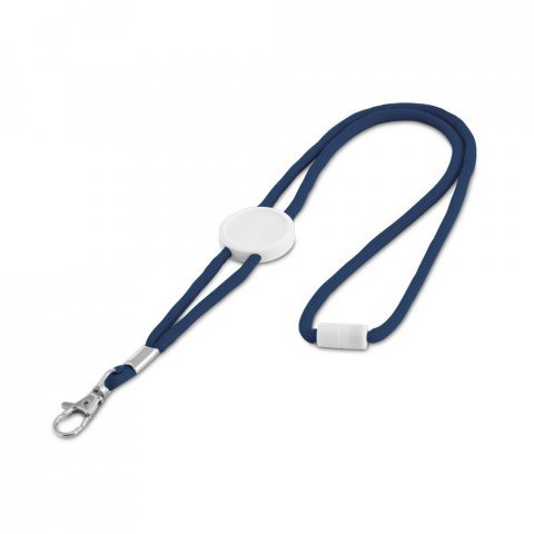 WEAVE. Cord&atilde;o de pesco&ccedil;o em poli&eacute;ster - Azul