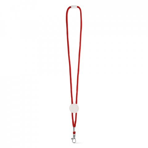 WEAVE. Cord&atilde;o de pesco&ccedil;o em poli&eacute;ster - Vermelho
