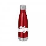SHOW. Garrafa em a&ccedil;o inox de parede dupla t&eacute;rmica, isolada a v&aacute;cuo (510 mL) - Vermelho