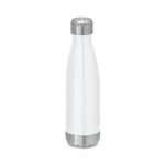 SHOW. Garrafa em a&ccedil;o inox de parede dupla t&eacute;rmica, isolada a v&aacute;cuo (510 mL) - Branco