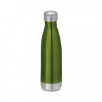 SHOW. Garrafa em a&ccedil;o inox de parede dupla t&eacute;rmica, isolada a v&aacute;cuo (510 mL) - Verde claro