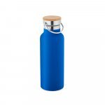 RAGNAR. Garrafa em a&ccedil;o inox de parede dupla t&eacute;rmica, isolada a v&aacute;cuo (570 mL) - Azul