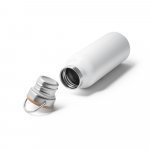 RAGNAR. Garrafa em a&ccedil;o inox de parede dupla t&eacute;rmica, isolada a v&aacute;cuo (570 mL) - Branco